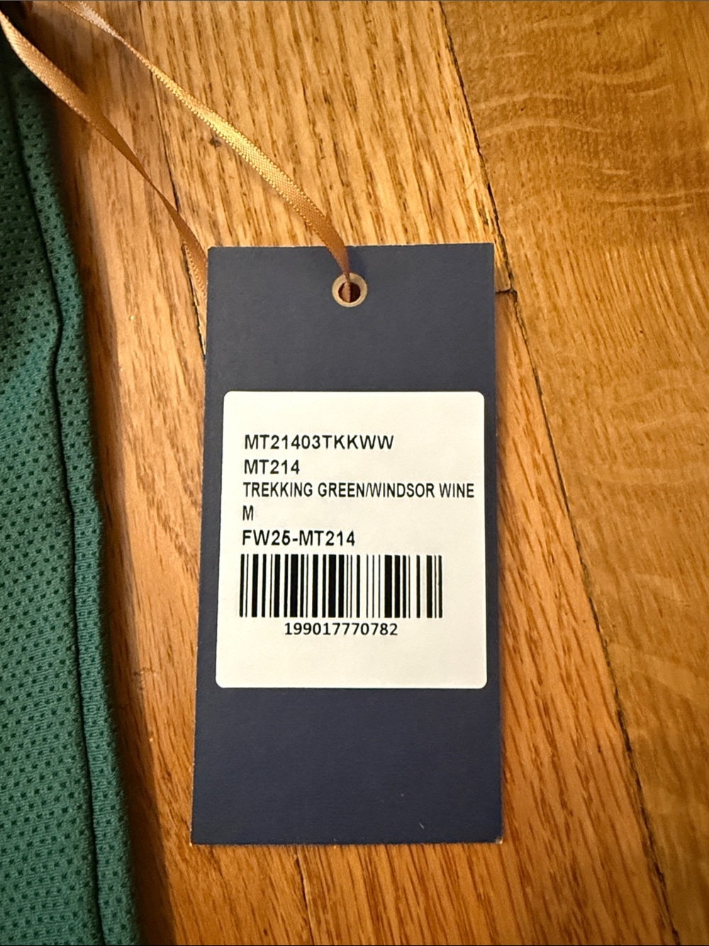 BNWT tracksmith van cortlandt singlet running men’s medium - Picture 2 of 4